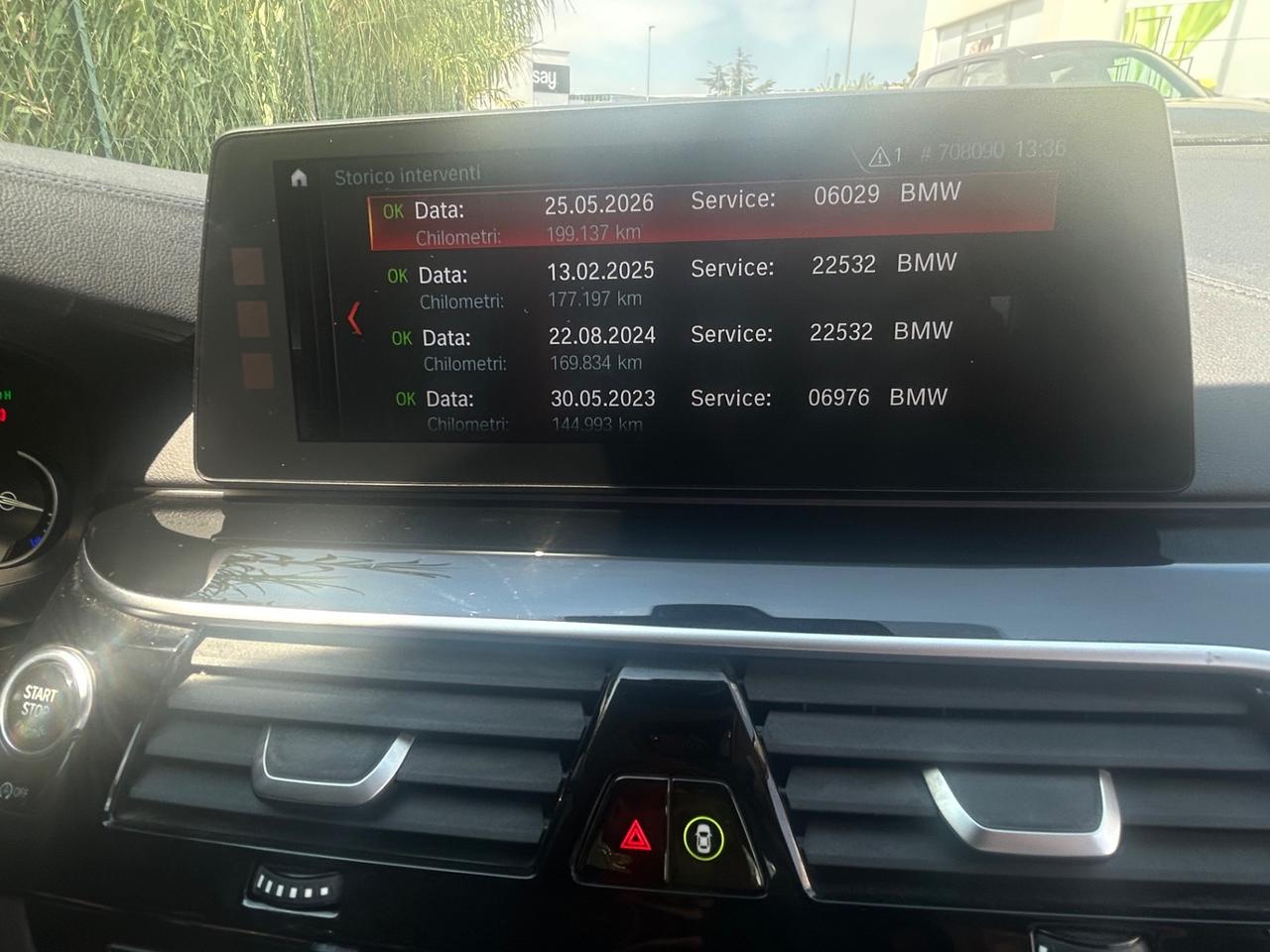 BMW 530 D XDRIVE AUTOMATICO LUXURY UNICO PROP