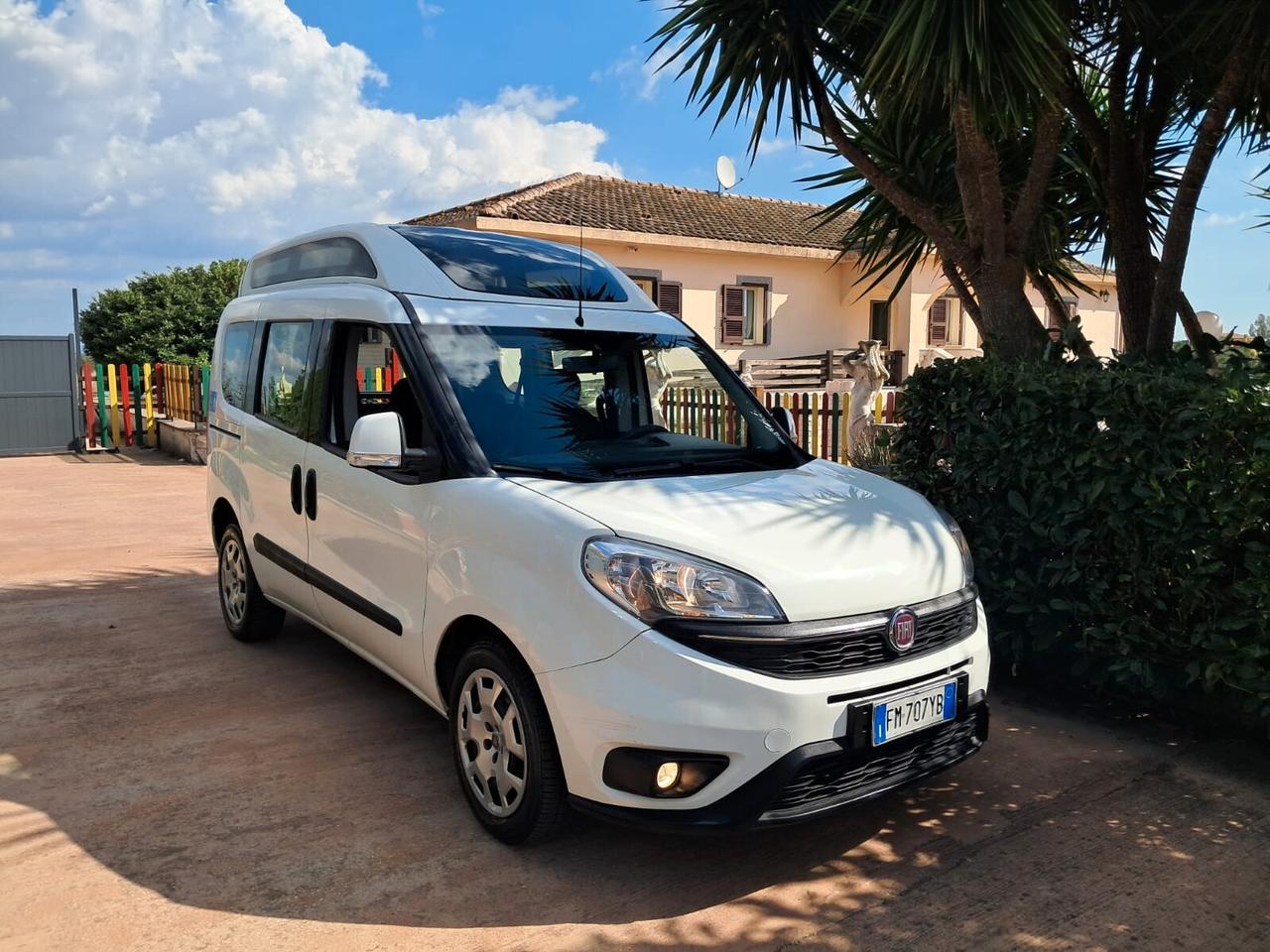 Fiat Doblo Doblò EURO6 TETTO ALTO TRASPORTO DISABILI PEDANA ELETTROIDRAULICA