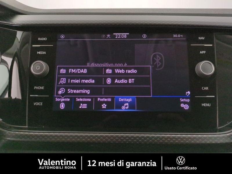 Volkswagen T-Cross 1.0 TSI 110 CV Style