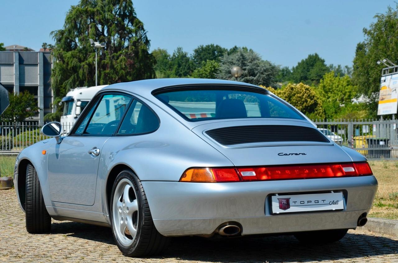 PORSCHE 911 993 3.6 CARRERA 2 COUPE’ 272cv , ASI ORO, PERFETTA , RESTAURO AI MASSIMI LIVELLI , TETTO, PERMUTE