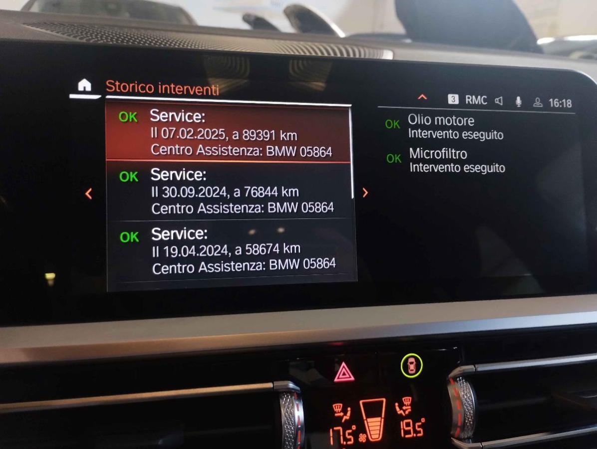 BMW 318i Touring M Sport - VIRTUAL - TAGLIANDI BMW - GAR. 24 MESI