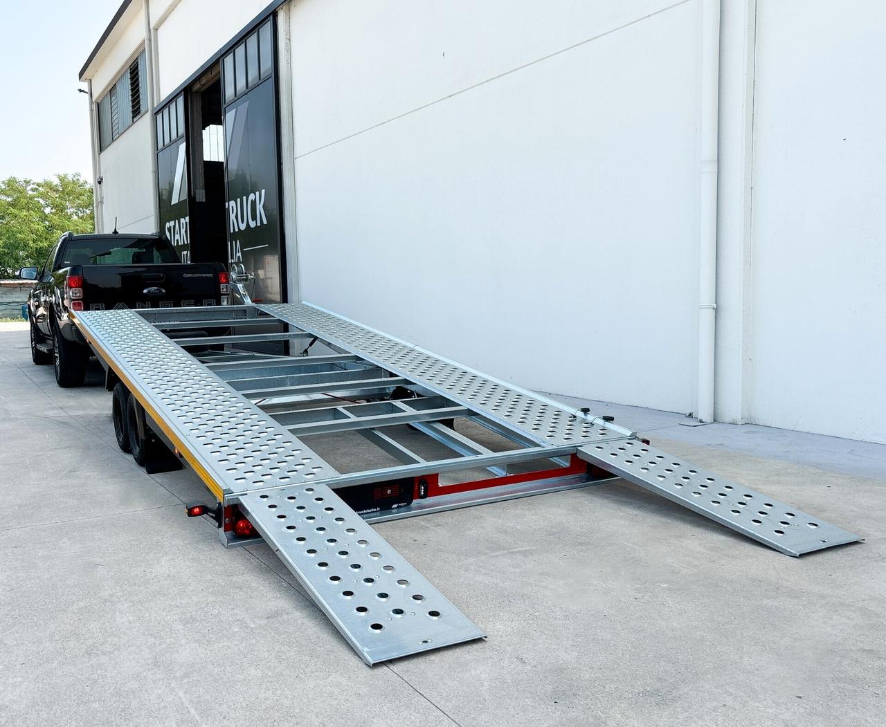 CARRELLO TRASPORTA AUTO SUPERCAR 4.5X2.1 3000 KG NUOVO