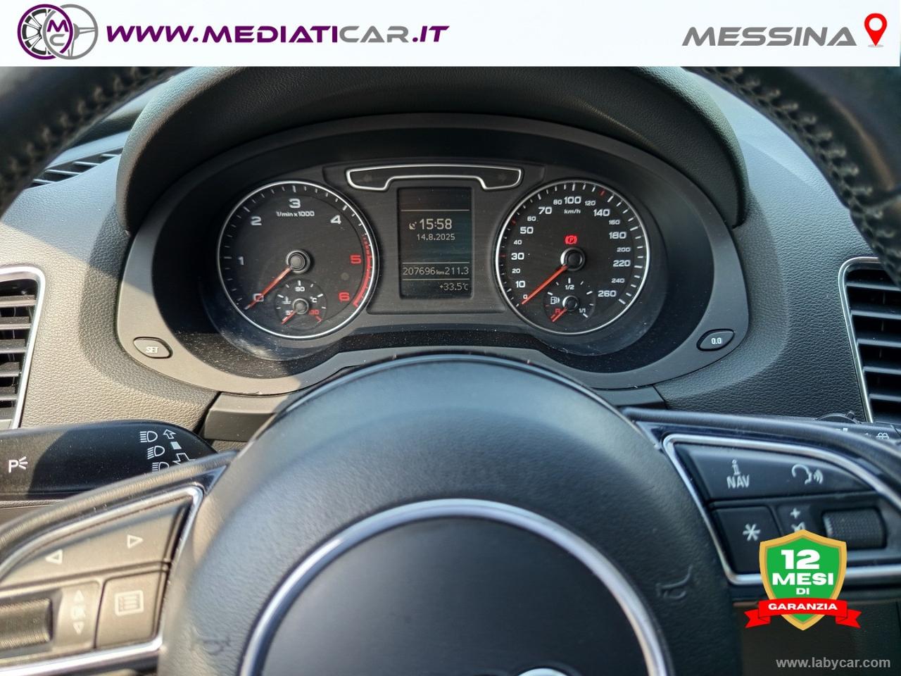 AUDI Q3 2.0 TDI 177 CV quattro S tr. Advanced