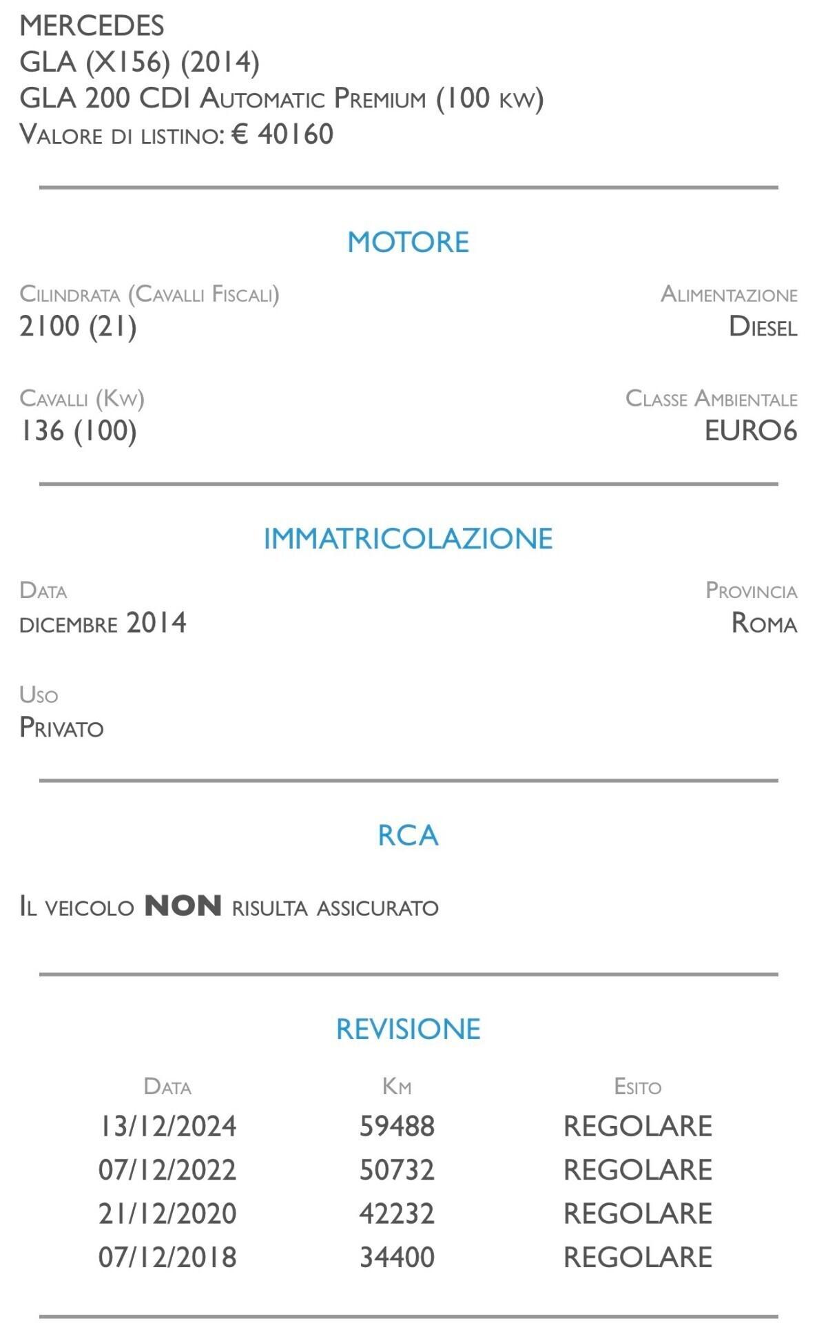 Mercedes-benz GLA 200 CDI Automatic 4Matic Premium