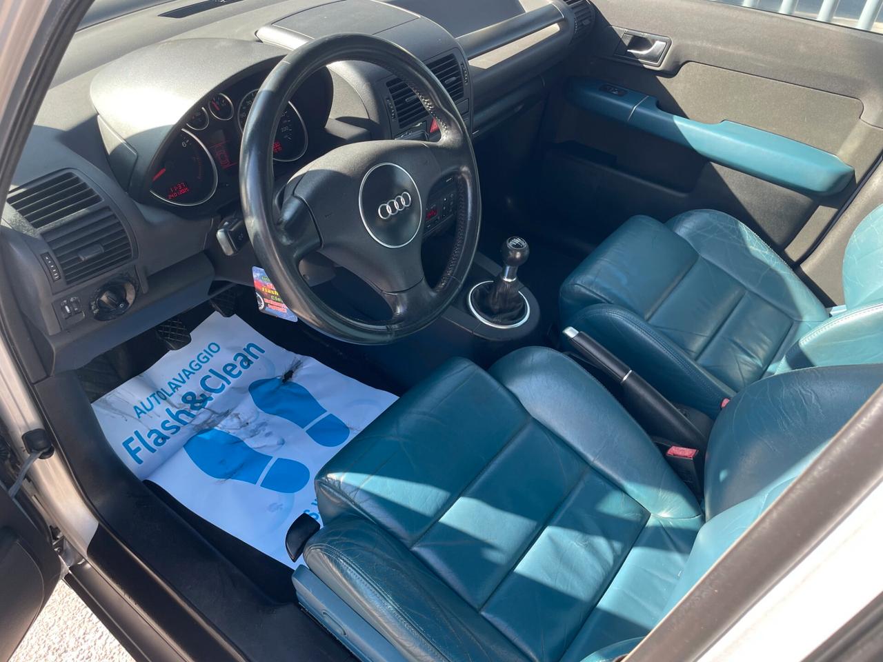 Audi A2 5P 1.6 FSI Top TENUTA BENE , PELLE FULL FULL NEOPATENTATI
