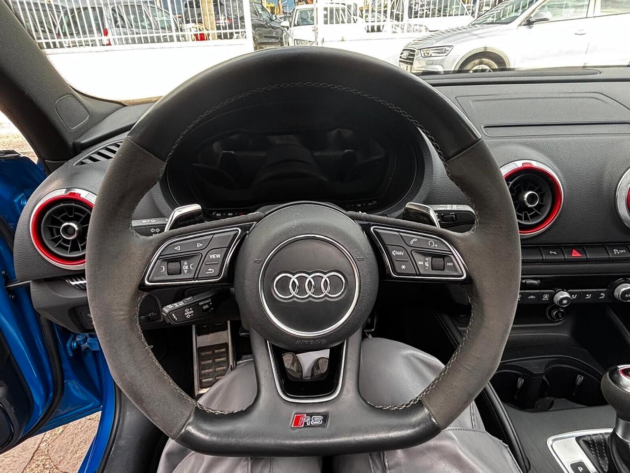 Audi RS3 Rs 3 sportback tettuccio apribile 500 cavalli