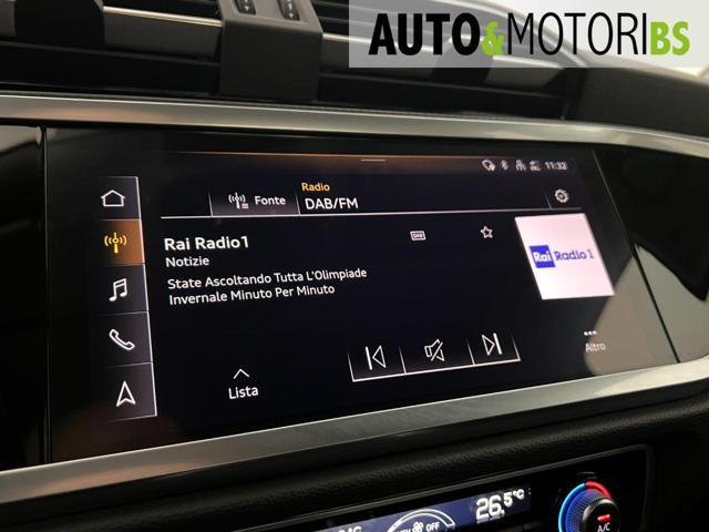 AUDI Q3 35 TDI S tronic S line *CRONOLOGIA TAGLIANDI*