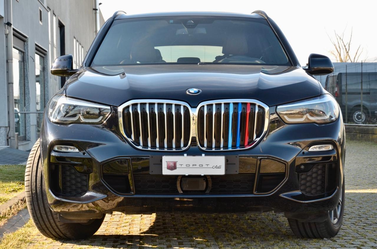 BMW X5 XDRIVE30d MHEV 48V MSPORT 286cv AUTO, UFF ITALIANA, EURO 6D, PACCHETTO SERVICE BMW, TETTO, MBRAKES, PELLE TOTALE, PERMUTE