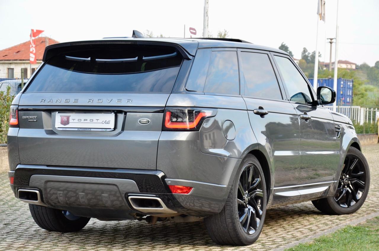 LAND ROVER RANGE ROVER SPORT 2.0 P400e PHEV PLUG IN HSE DYNAMIC 404cv AUTO, UFF ITALIANA, SERVICE LAND ROVER, TETTO, HI-FI MERIDIAN, PELLE, FARI FULL LED, RETROCAMERA, 21", PERMUTE