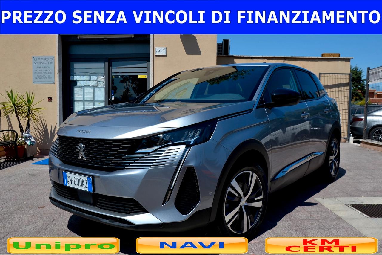 Peugeot 3008 1.5 BLUEHDI 130CV EAT8 ALLURE PREZZO REALE SENZA VINCOLI! UNIPRO' FATTURABILE GARANZIA 12 MESI