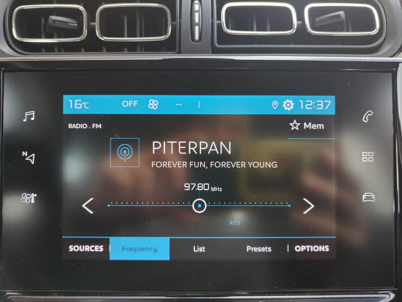 Citroen C3 Shine tetto nero