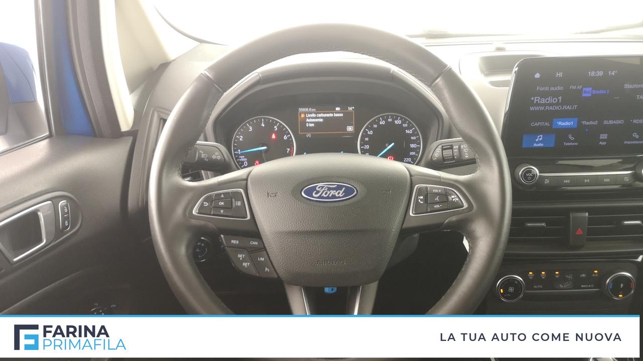 FORD EcoSport 2018 - EcoSport 1.0 ecoboost Titanium s&s 125cv my2