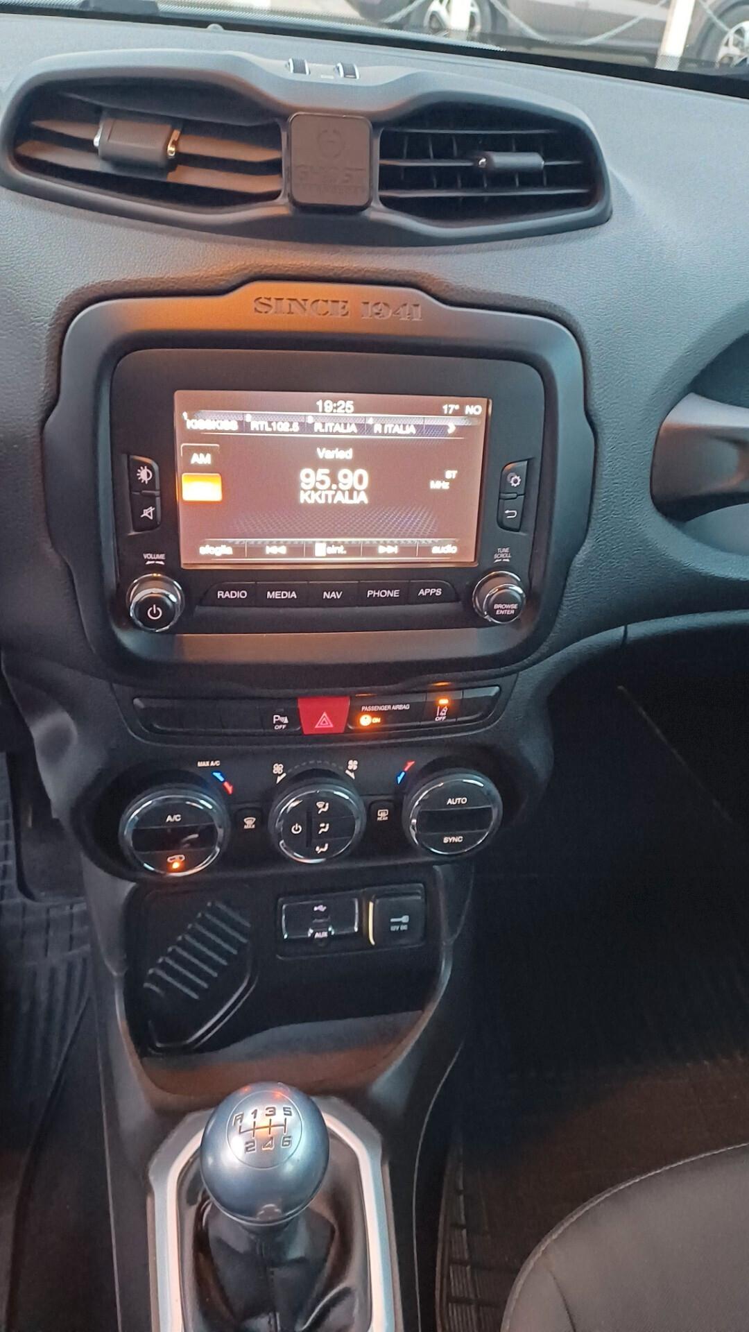 Jeep Renegade 1.6 Mjt 120 CV Limited 2017 107MILA KM