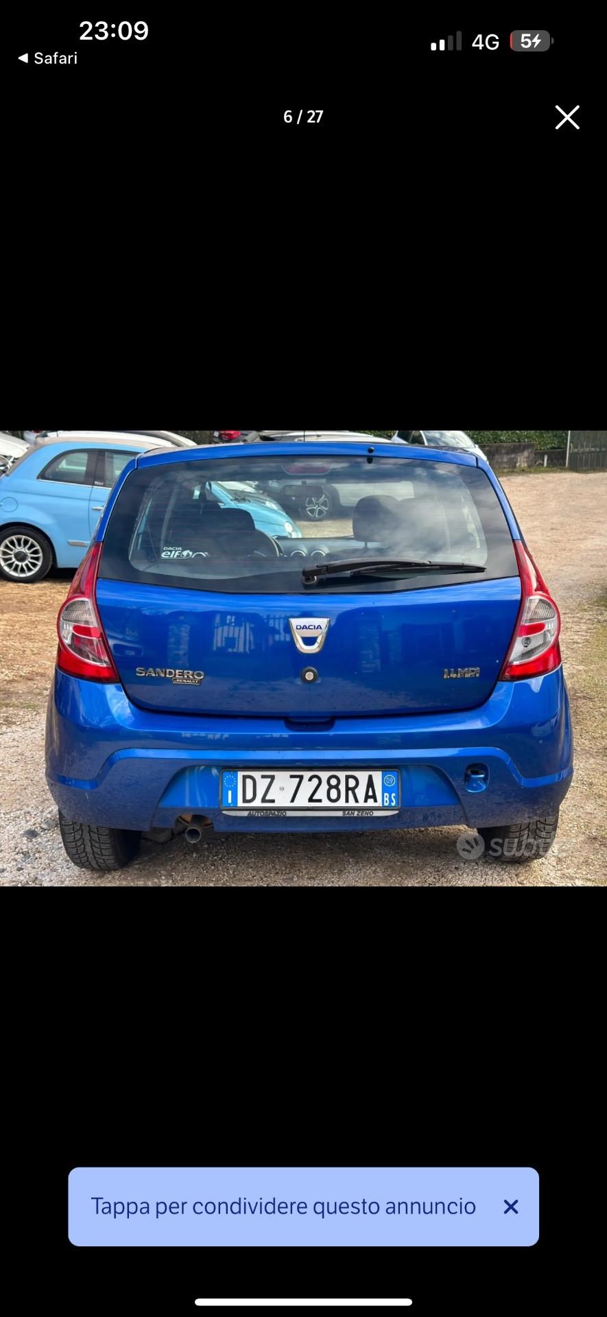 Dacia Sandero 1.4 8V GPL Lauréate