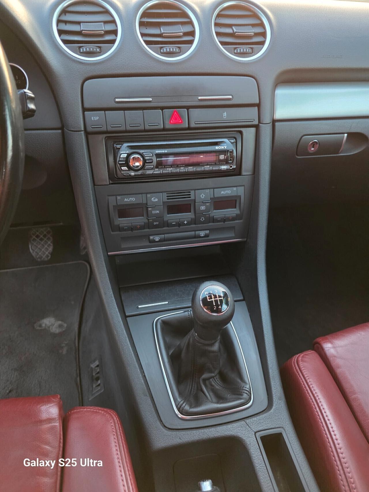 A4 Cabriolet valuto usato/scambio