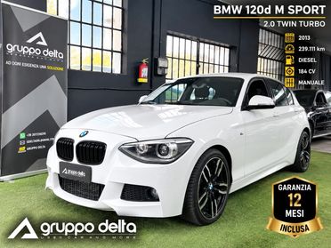 Bmw 120d 5p. Msport GARANZIA 12 MESI INCLUSA