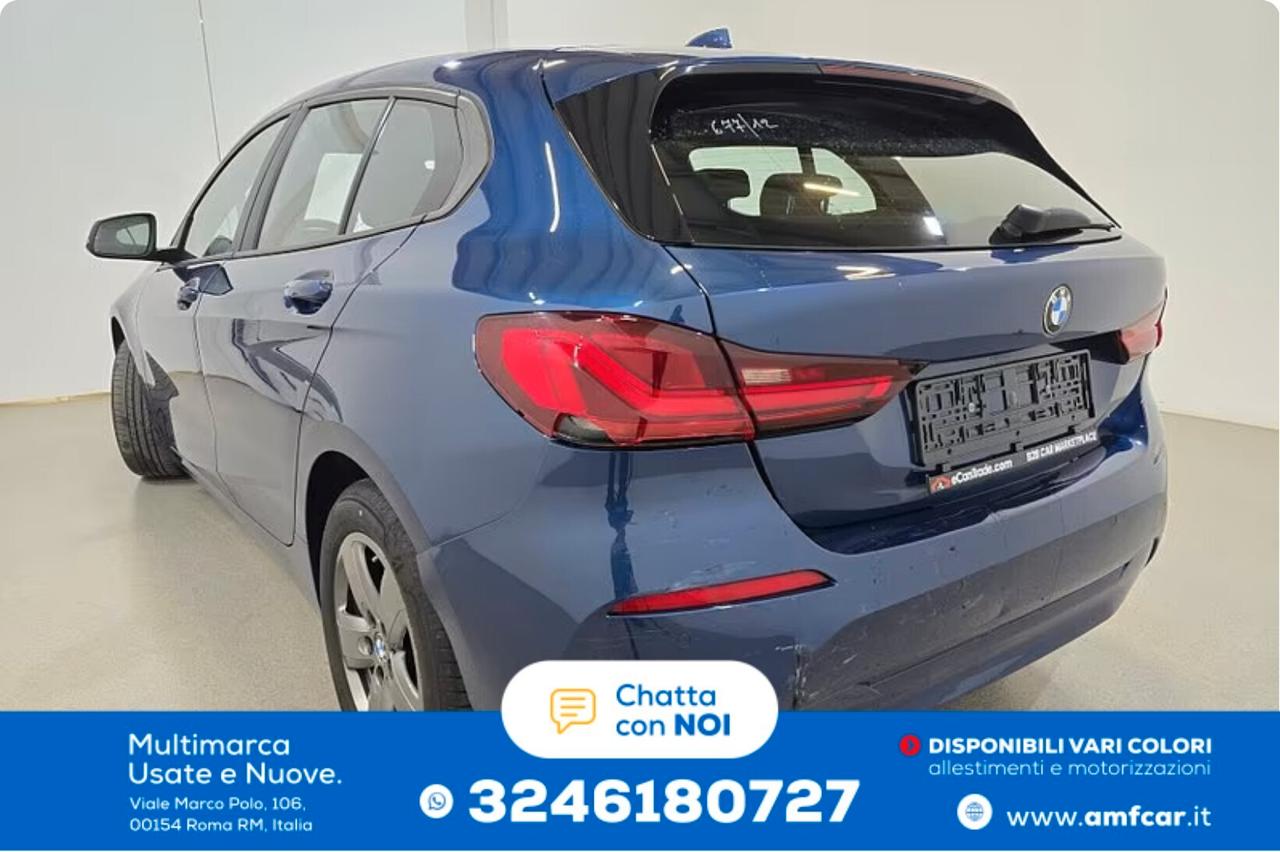 Bmw 116d 5p. Advantage cambio manuale 5 porte Navi