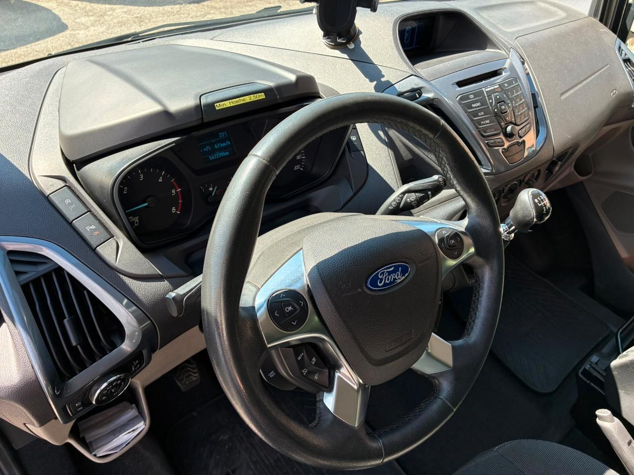 FORD TRANSIT CUSTOM 2.2 TDCi 155CV TITANIUM 8POSTI - GANCIO TRAINO