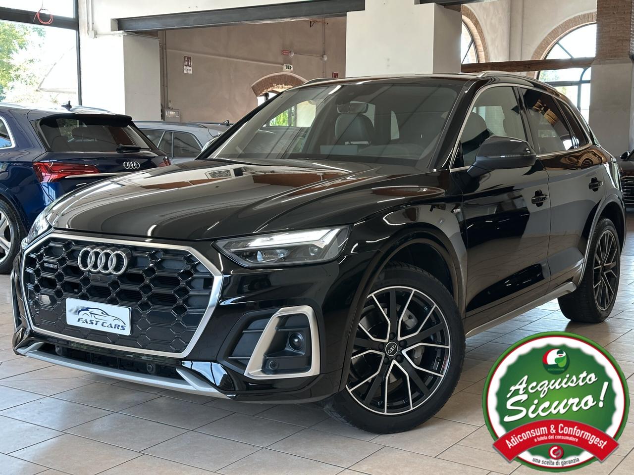 AUDI Q5 40TDI QUATTRO S-TRONIC S-LINE PLUS *360°*CARPLAY*MASSAGGI*