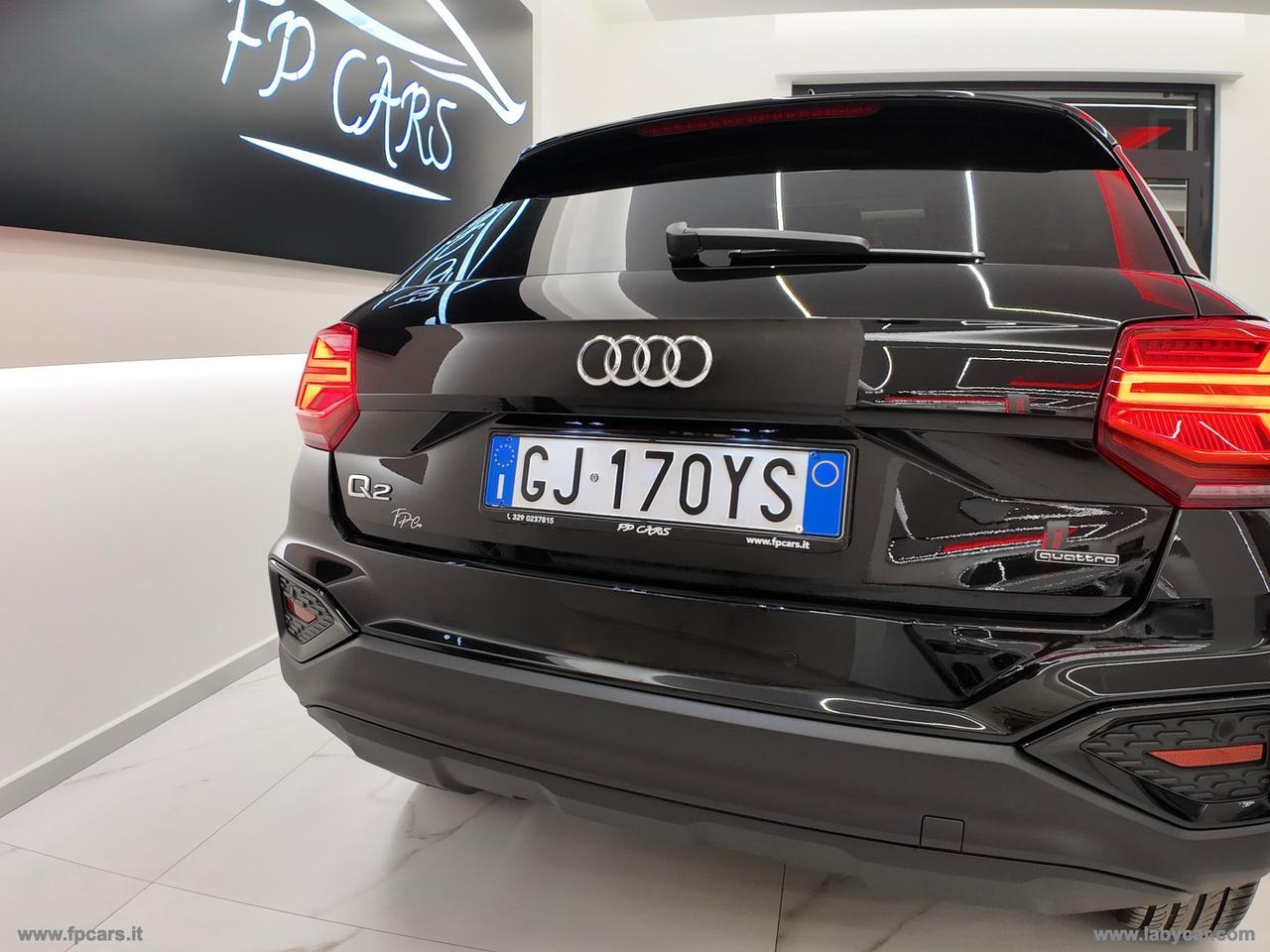 AUDI Q2 35 TDI quattro S tr. Identity Black