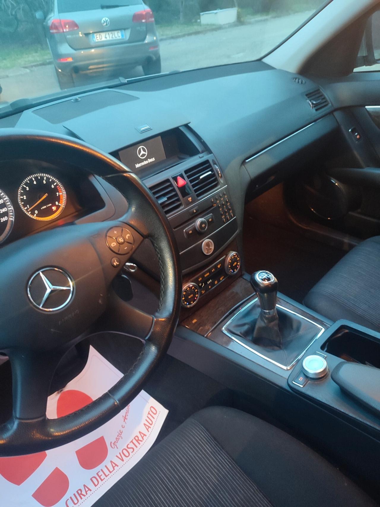 MERCEDES C200 BERLINA A METANO POCHI KM GANCIO TRAINO