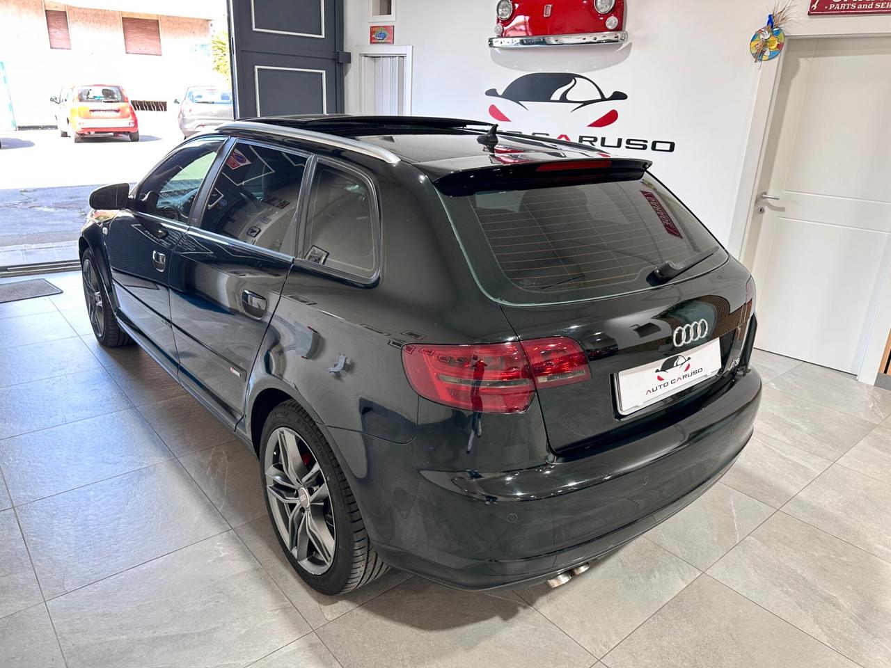 Audi A3 SPB 2.0 TDI 140cv S LINE - FULL - TETTO - NAVI - LED -