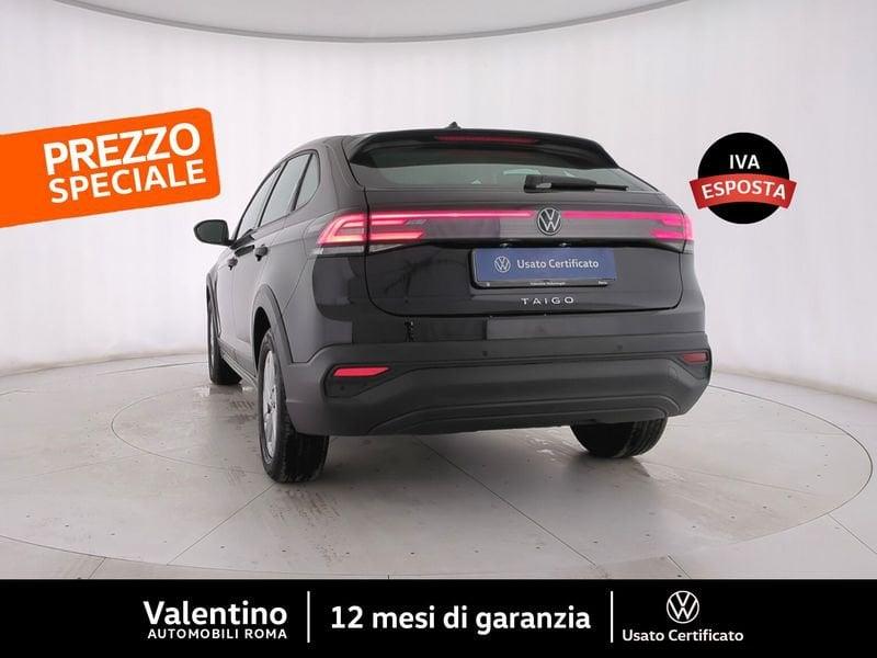 Volkswagen Taigo 1.0 TSI 110 CV Life