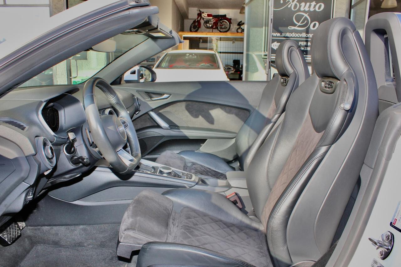 Audi TT Roadster 1.8 TFSI S tronic SEDILI SPORT PELLE/ALCANTARA