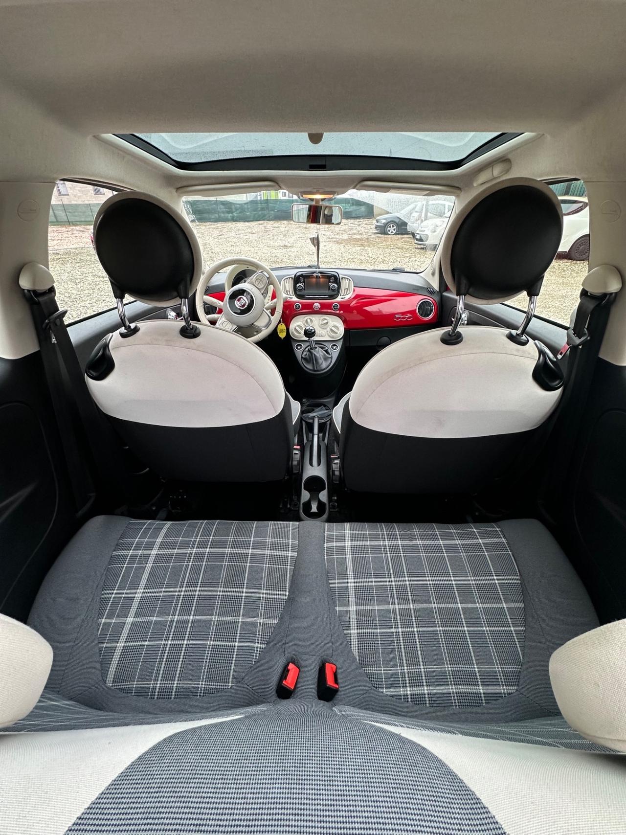 Fiat 500 1.2 Lounge con tetto panoramico