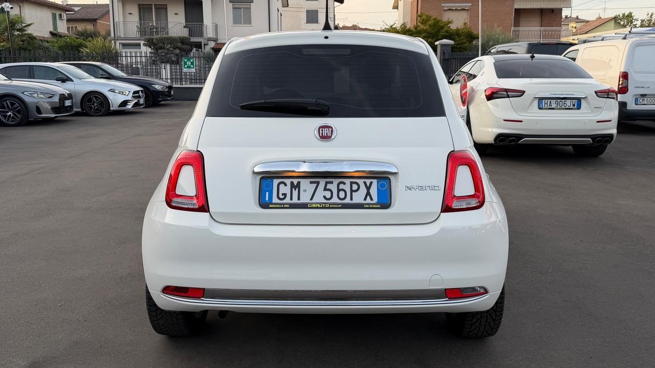 FIAT 500 1.0 HYBRID DOLCEVITA 69 CV - TETTO, PELLE, NEOPATENTATI