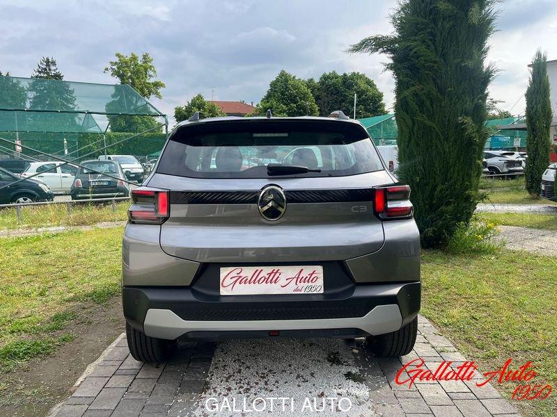 Citroën C3 Turbo 100 cv Manuale PLUS