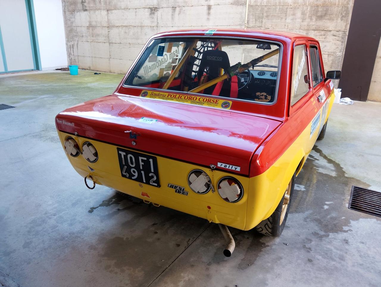 Fiat 128 Fiat 128 Rally by Giacomelli, auto da corsa