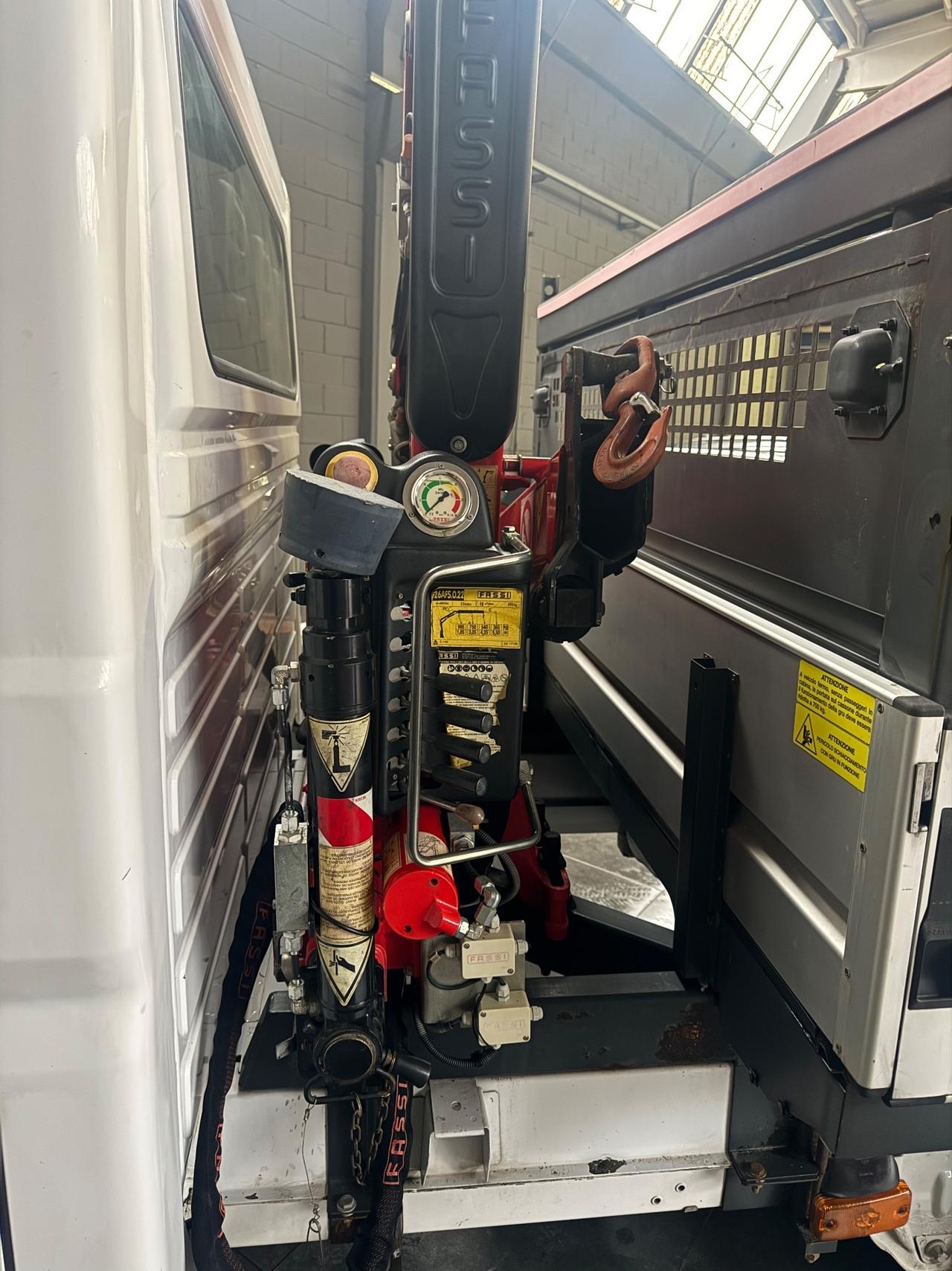 Fiat Ducato Maxi DOPPIA CABINA 7posti GRU FASSI ca