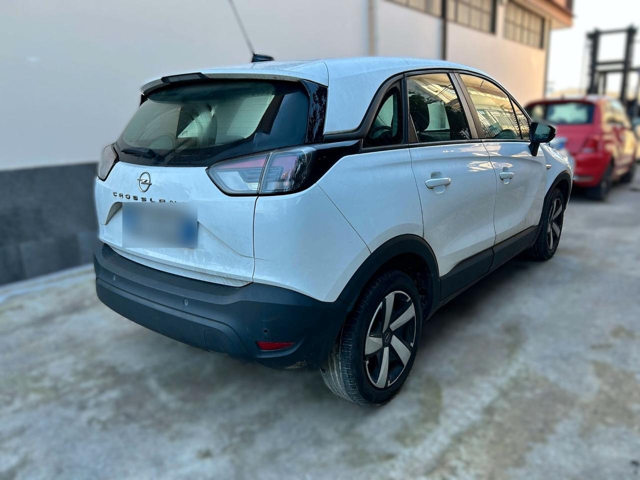 Opel Crossland 1.2 Benz/GPL 82CV - 2021 Incidentata