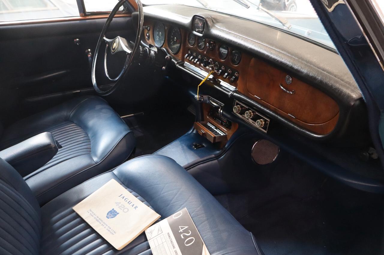 Jaguar 420 Italiana guida a sx Automatica Aria Condizionata ASI Oro !!!!