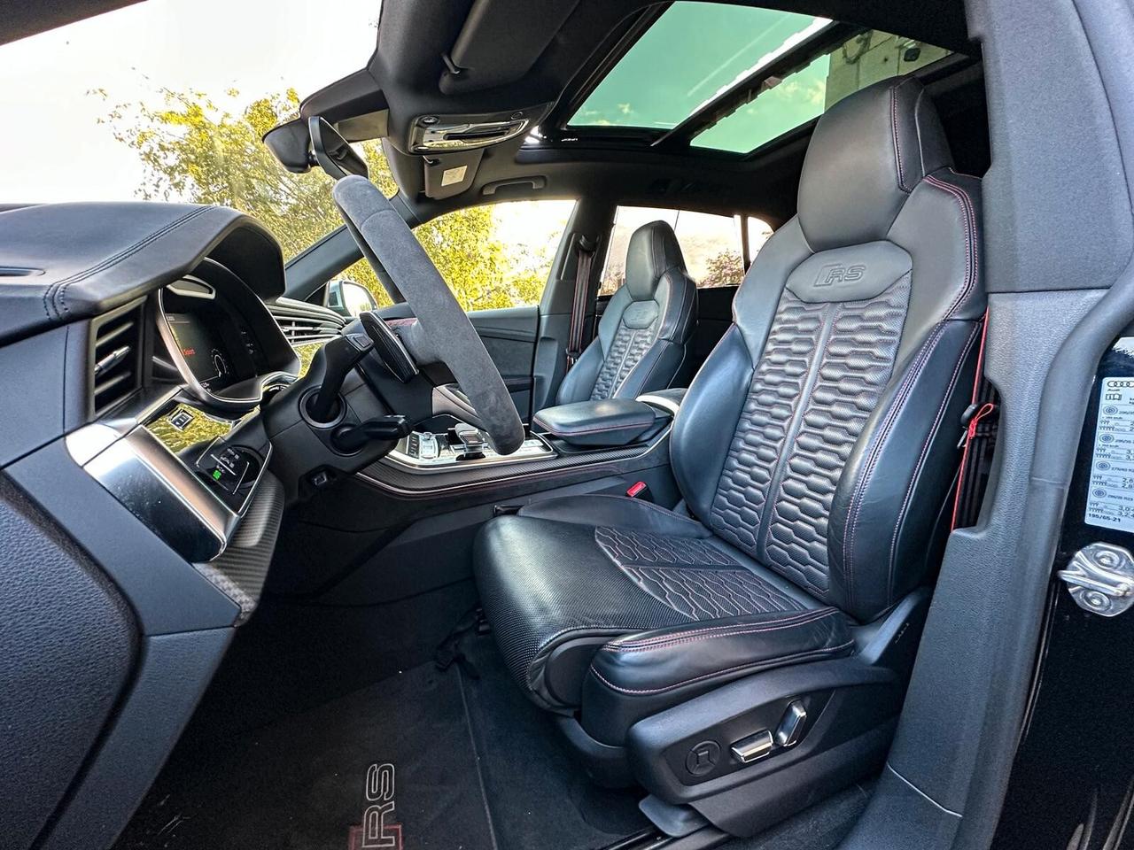 Audi Q8 RS TFSI V8 quattro tiptronic#S-LINE#LED#TETTO#CARBOCERAMICI#NAVI#CAM360#CARPLAY#PELLE