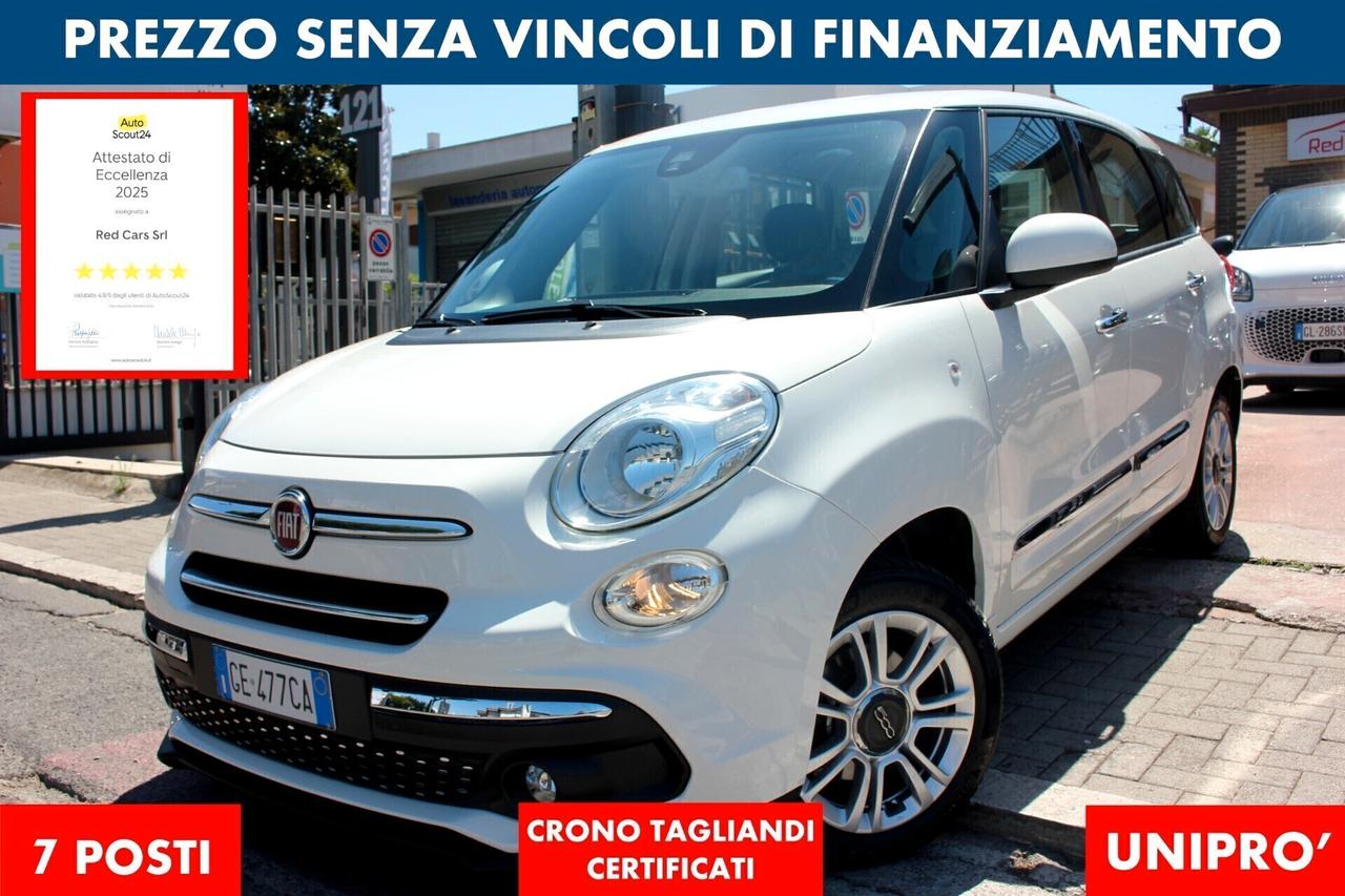 Fiat 500L 7 POSTI REALI *PREZZO VERO* CRONO TAGLIANDI UNIPRO