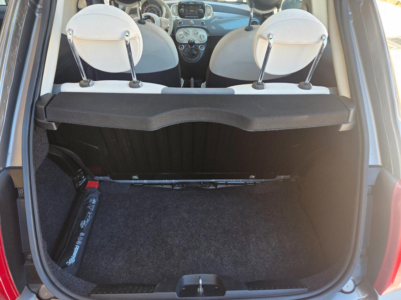 FIAT 500 ANNO 2019 1.2 BENZINA 70 CV KM 90000 CERTIF