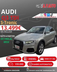 Audi Q3 2.0 TDI 184 CV quattro S tronic