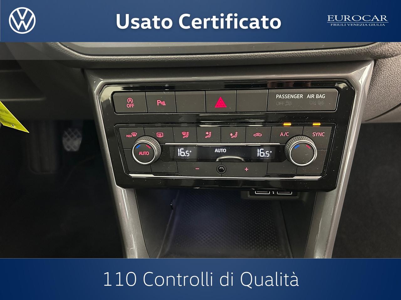 Volkswagen T-Cross 1.0 tsi advanced 115cv