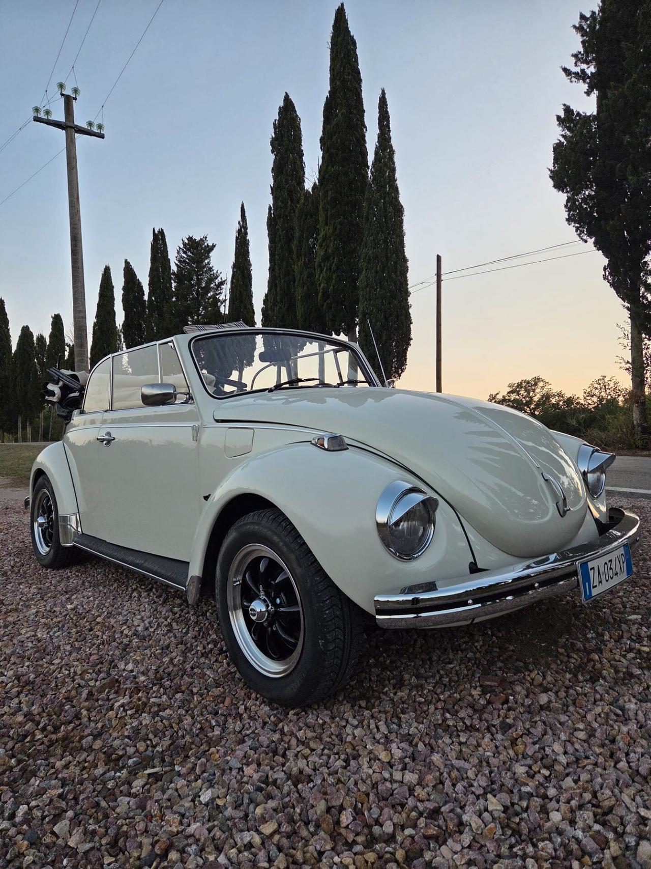 Volkswagen Maggiolone Karman cabrio 1600 vetro piatto