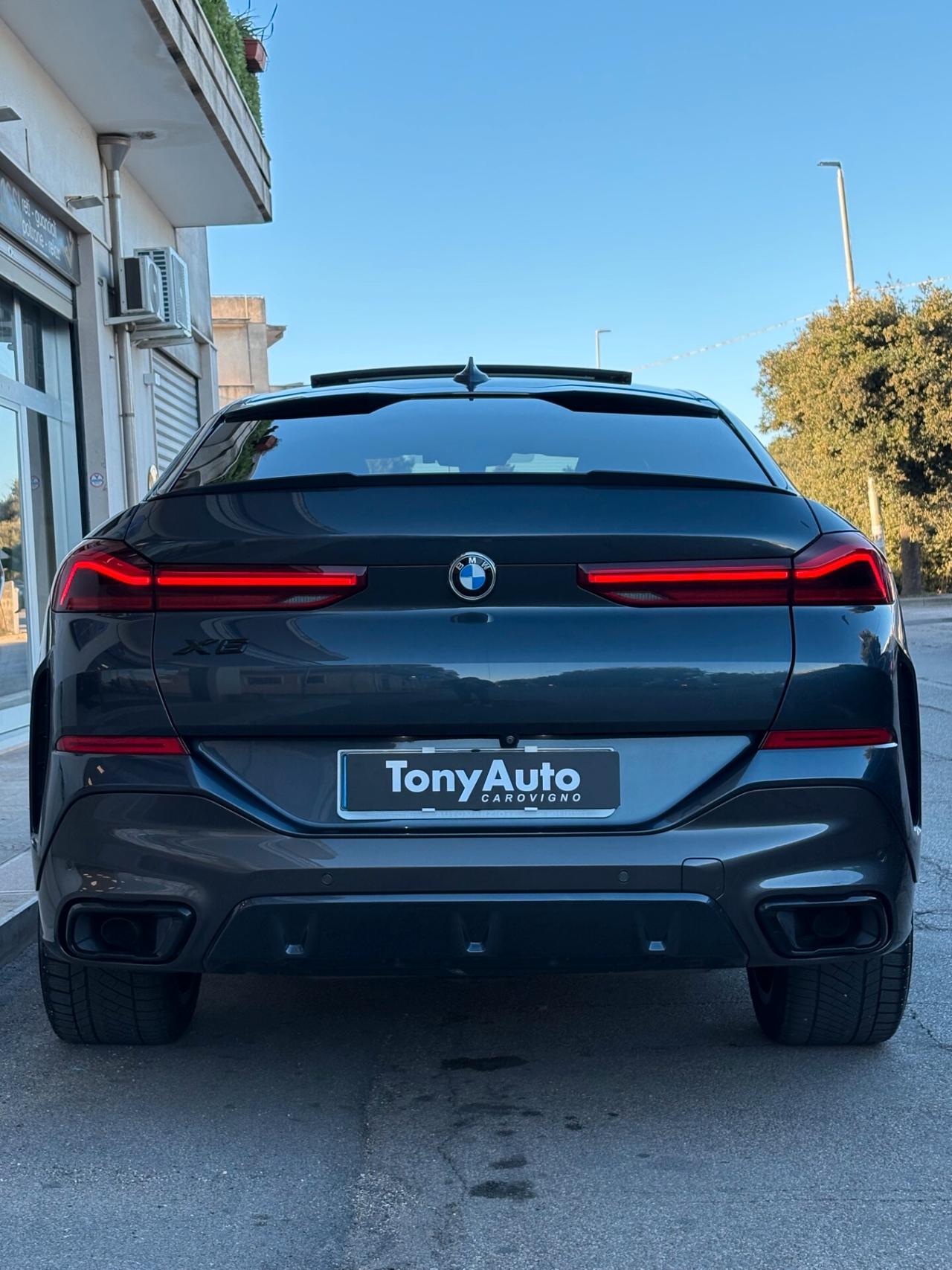 Bmw X6 xdrive30d Msport auto TETTO APRIBILE IN CARBONIO ILLUMINATO,,LUCI SOFFUSE,VIRTUAL COCKPIT,APPLE CARP