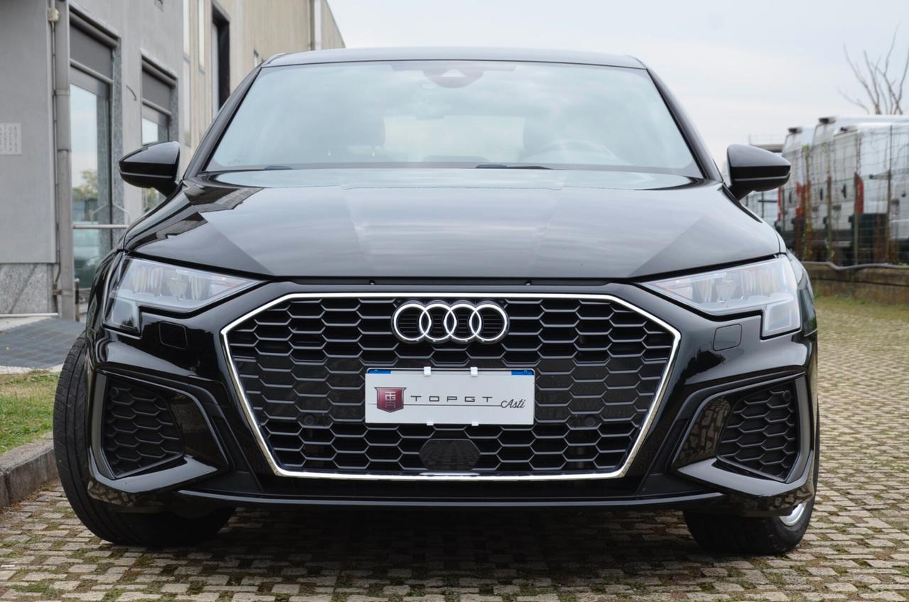 AUDI A3 SPORTBACK 40 1.4 TFSIE PLUG IN S LINE EDITION 204cv S-TRONIC, EURO 6D, SERVICE AUDI, FULL LED, APPLE ANDROID, PERMUTE