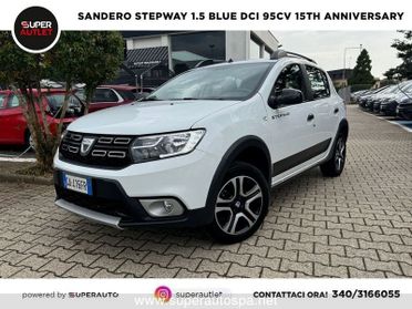 Dacia Sandero Stepway 1.5 Blue dCi 95cv 15th Anniversary Stepway 1.5 blue dci 15th Anniversary 95cv