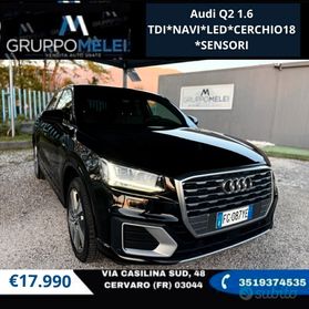 Audi Q2 1.6 TDI*NAVI*LED*CERCHIO18*SENSORI