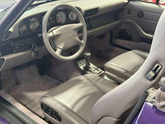 Porsche 993 911 cabriolet carrera 2 amarant violet molto rara