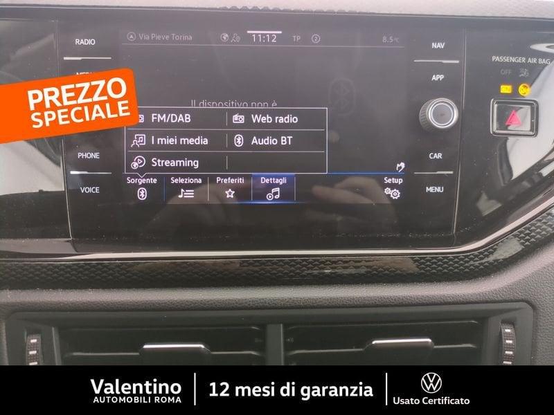 Volkswagen Taigo 1.0 TSI 95 CV Life