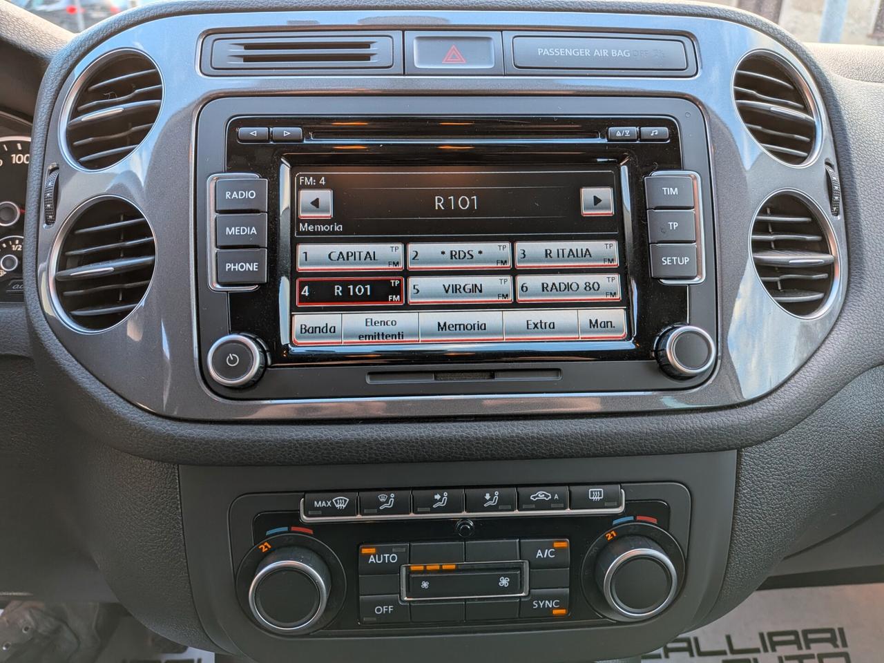 VW TIGUAN 2.0 TDI 140CV 4MOTION MANUALE