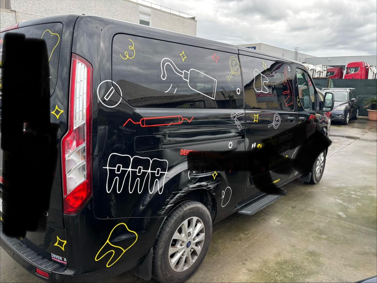 Ford Transit Connect 2.0 Furgone cambio automatico 9 posti pedana elettrica per ehndicap