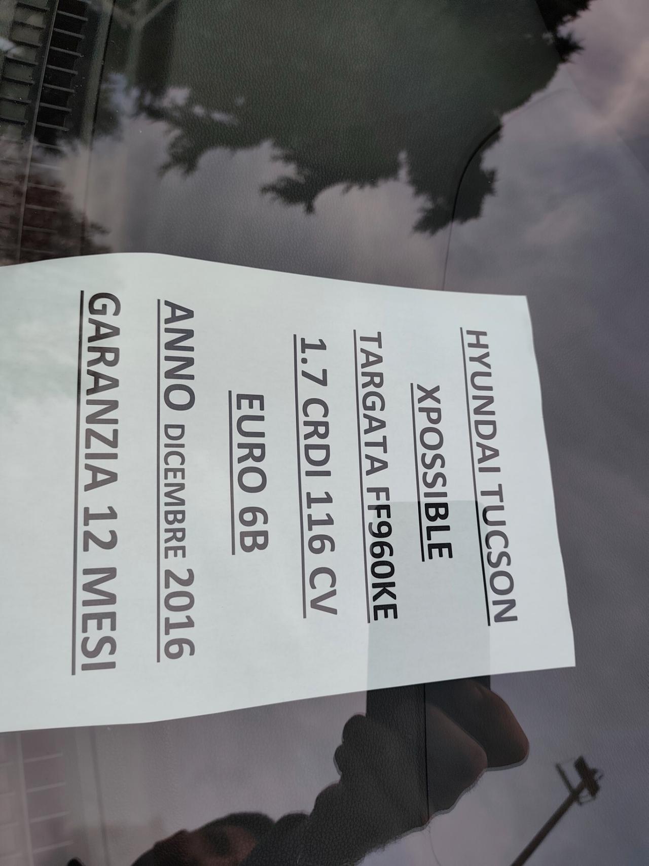 Hyundai Tucson 1.7 CRDi 115cv XPossible